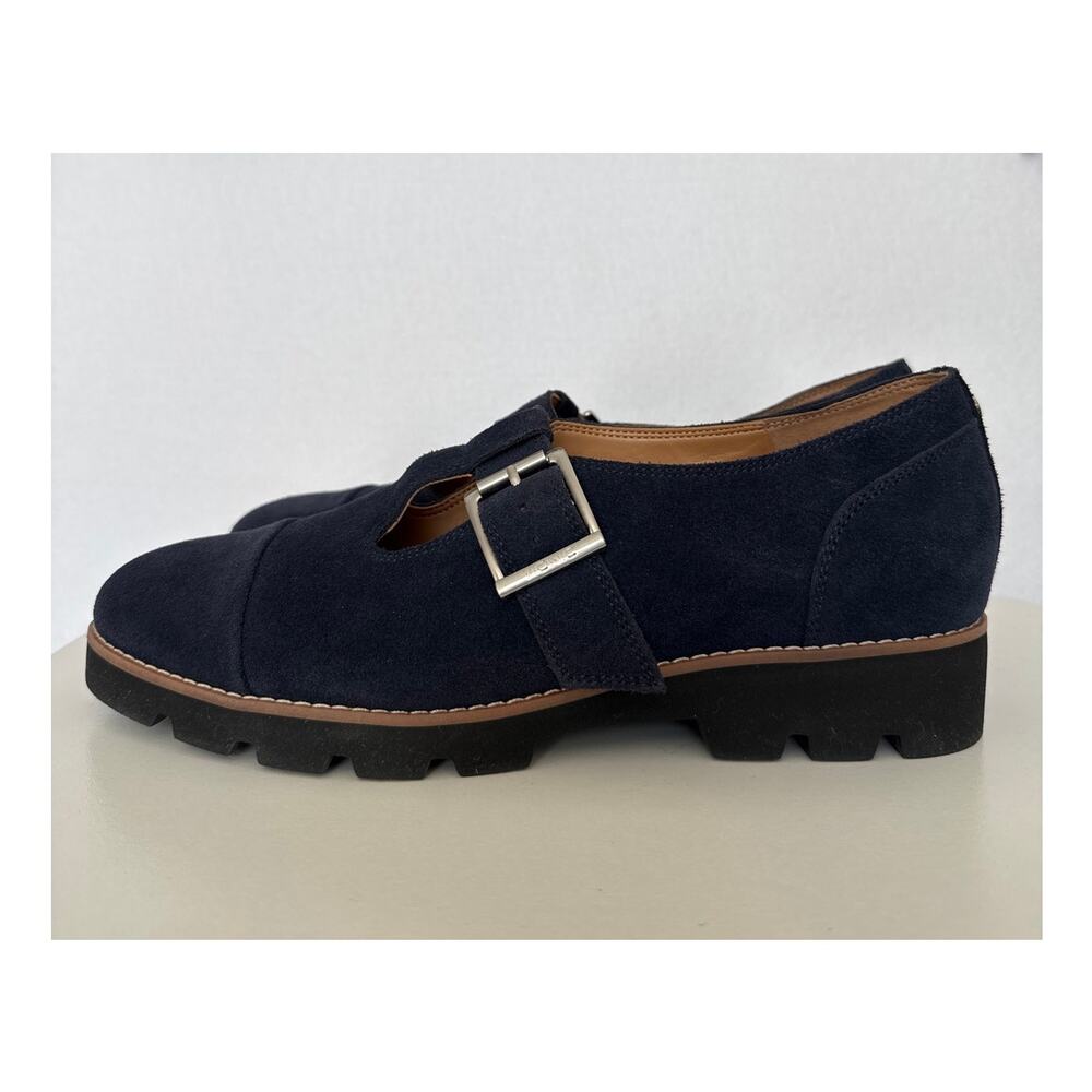 Vionic Cameron Navy Suede Mary Jane Loafers 2024 Size 9 - Picture 5 of 16